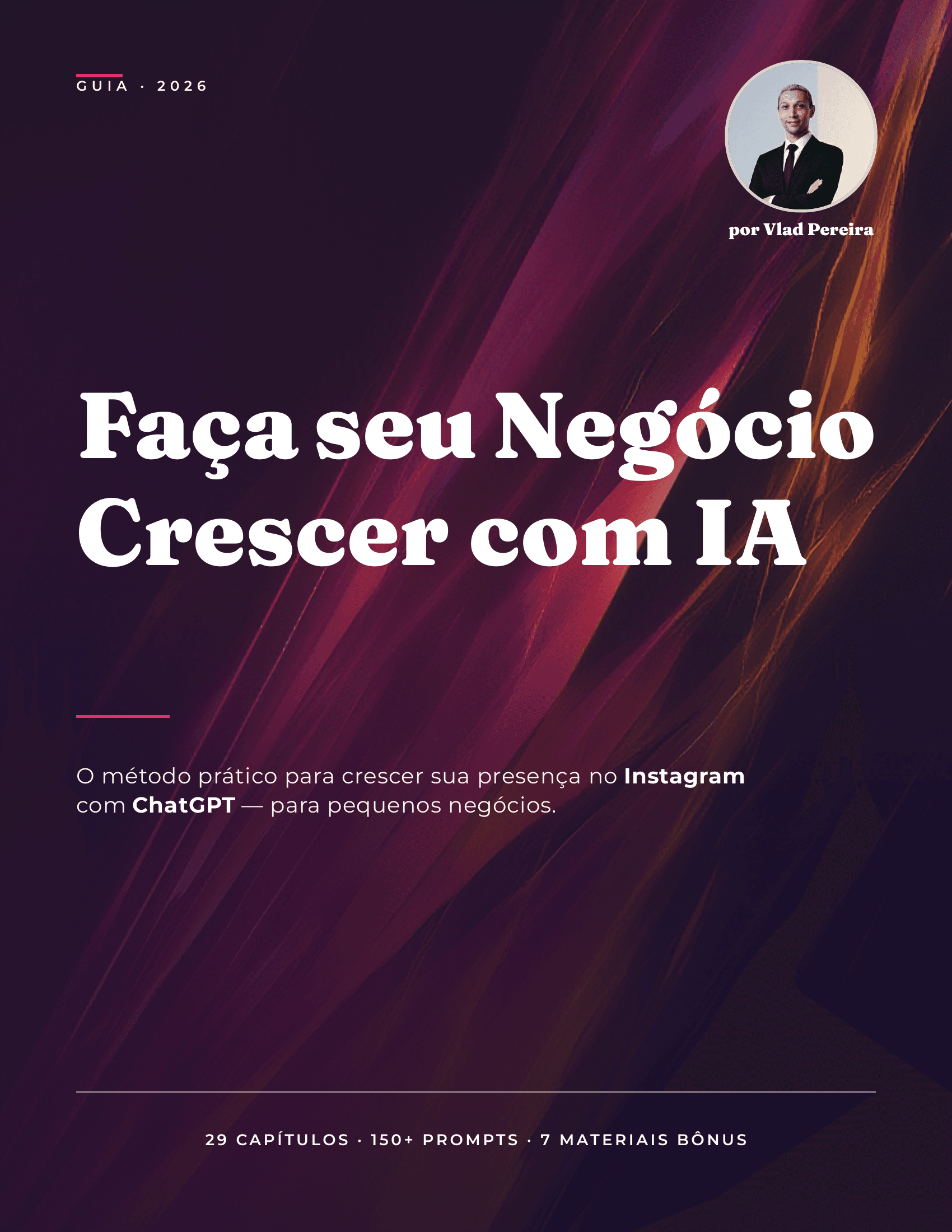 Capa do Guia Instagram + ChatGPT