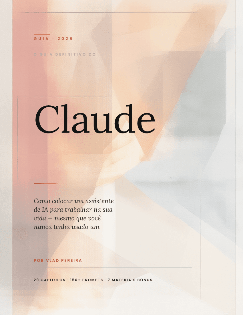 O Guia Definitivo do Claude — Capa do e-book