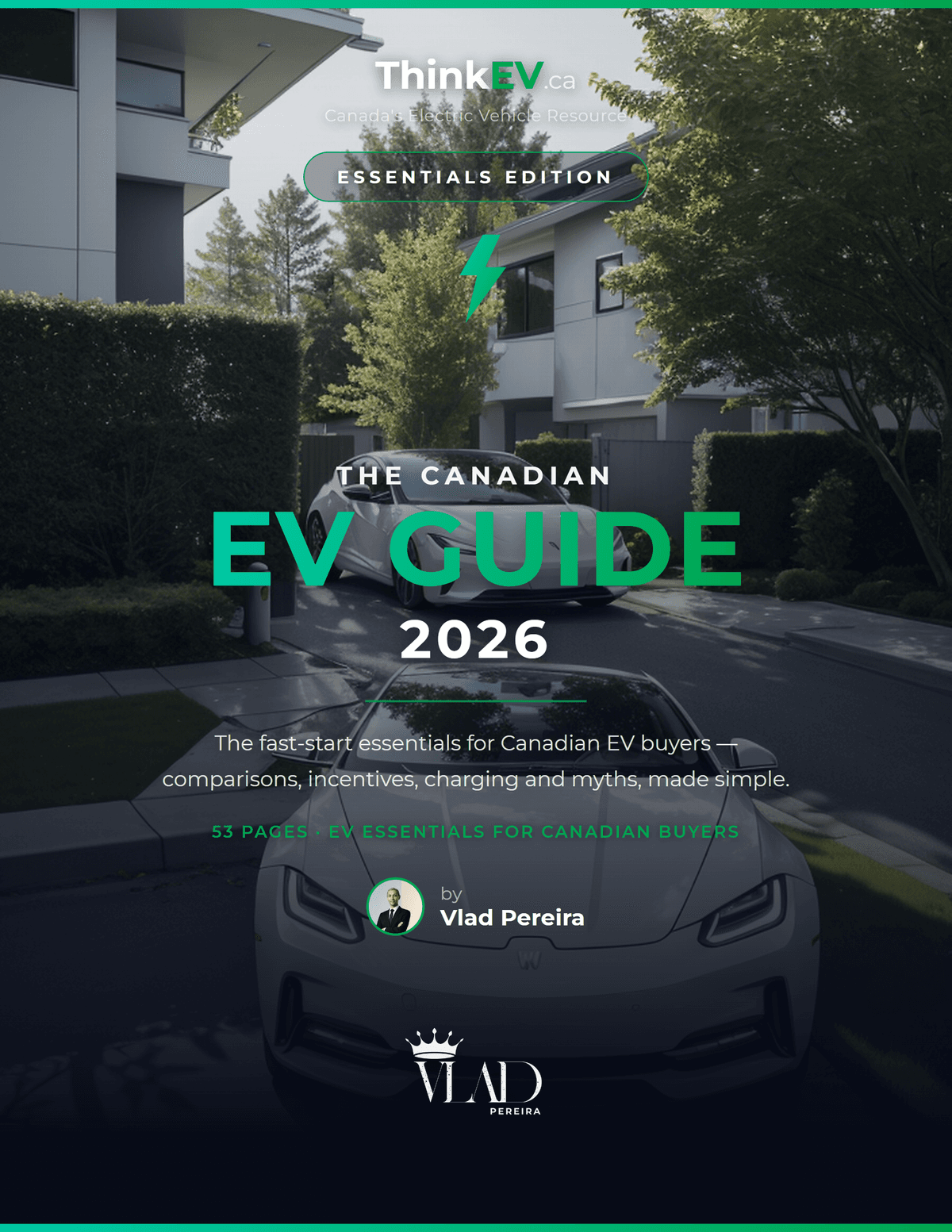 The Canadian EV Guide 2026, Essentials Edition cover