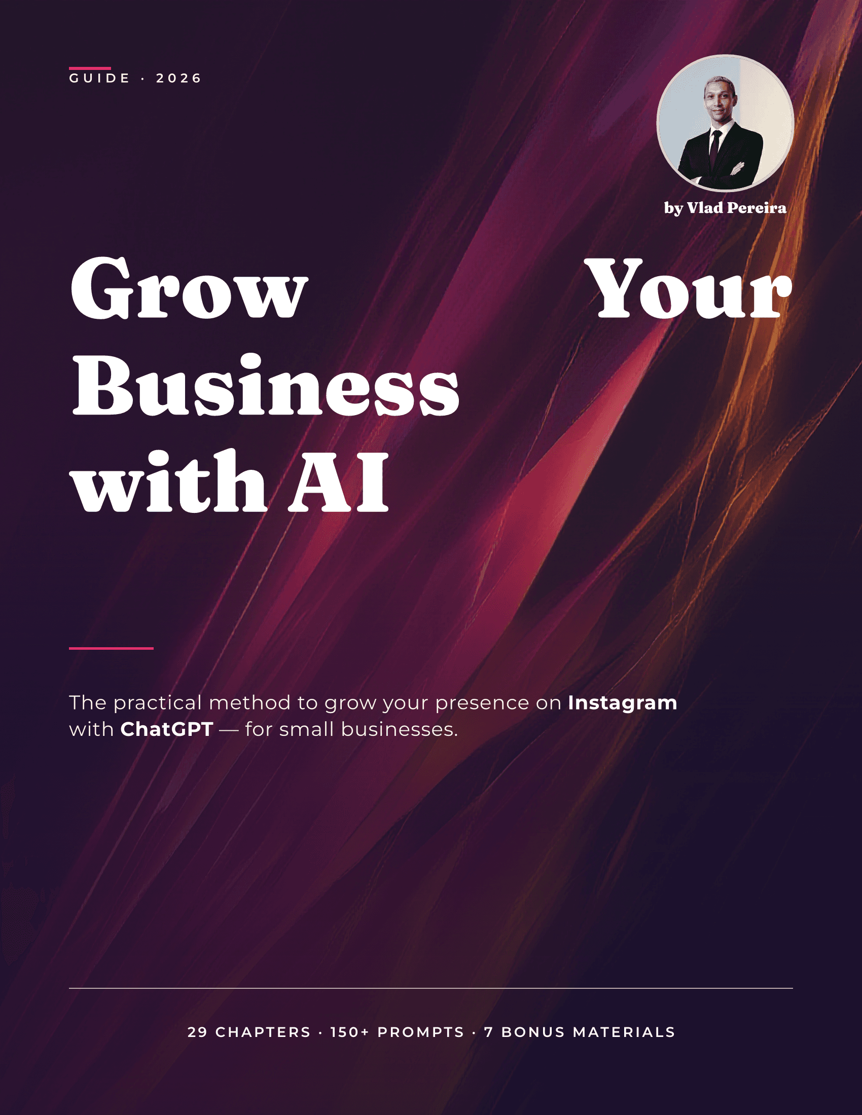 The Practical Method: Instagram + ChatGPT — E-book cover