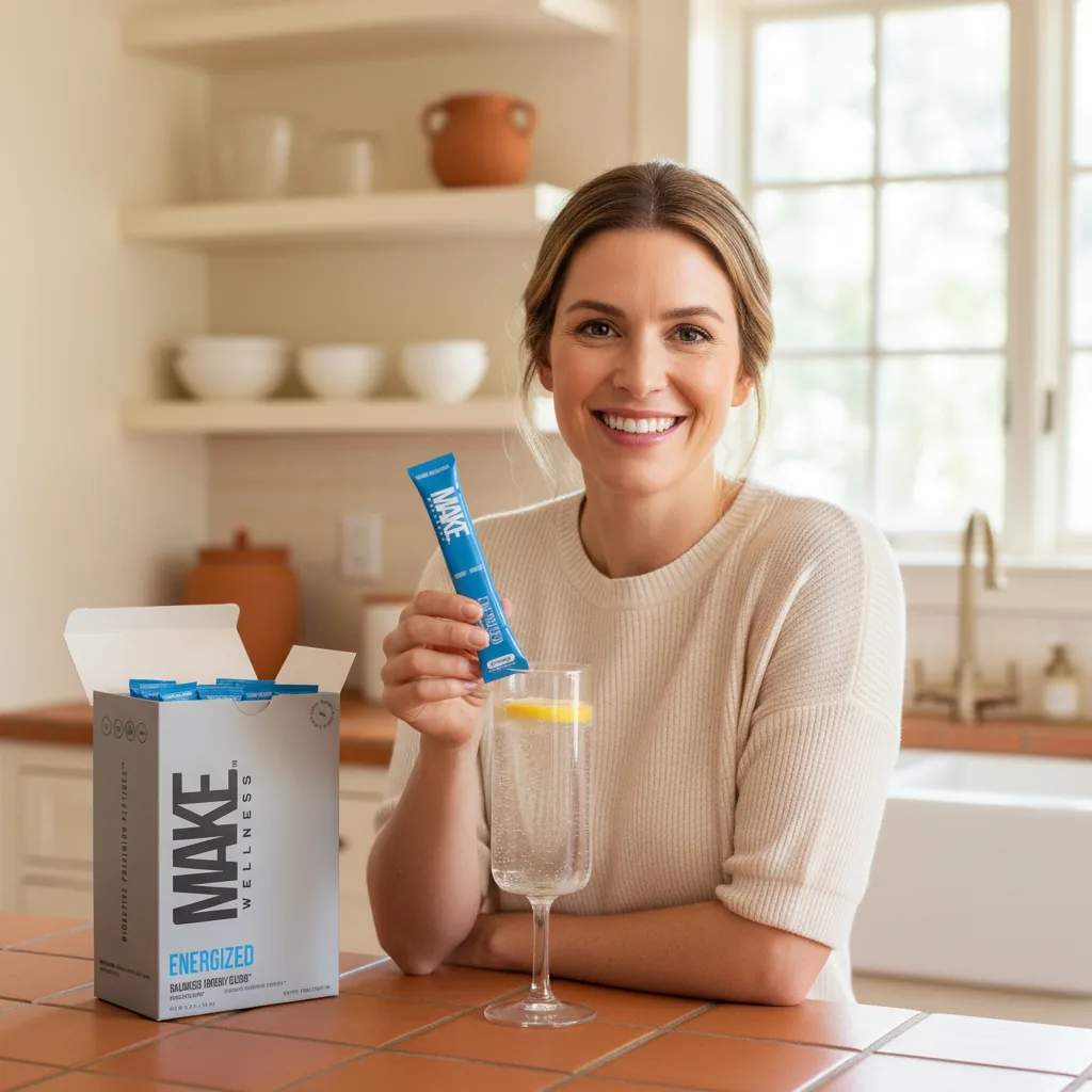 ENERGIZED, steady, sustained energy and reduced fatigue